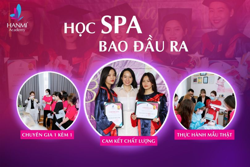 HỌC SPA BAO ĐẦU RA TẠI HỌC VIỆN HANMI - HANMI ACADEMY