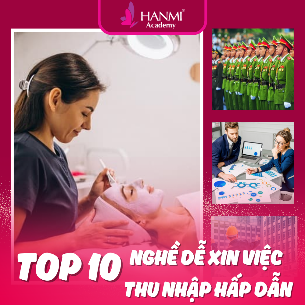 Học nghề gì dễ xin việc không? TOP 10 nghề dễ xin việc, thu nhập hấp dẫn